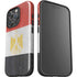 Egyptian Flag Distressed iPhone 16 Pro Impact Case